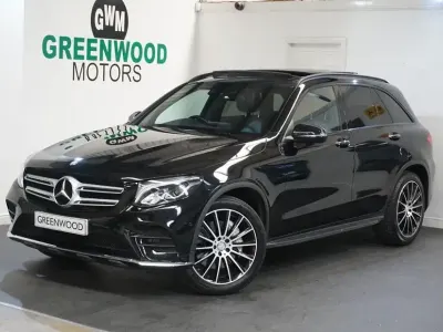 Used Mercedes GLC220 AMG Line Premium Plus 170 HP (125 kW) 2016 Black SUV