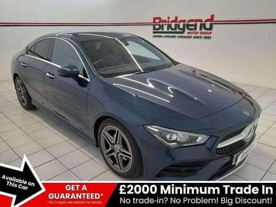 Used Mercedes CLA180 AMG Line Premium 2020 Blue Sedan
