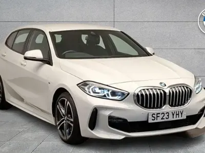 Used BMW 118 M Sport 136 HP (100 kW) 2023 White Hatchback