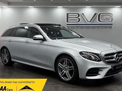 Silver Used 2018 Mercedes E220 AMG Line Premium Estate | £14,994 (Fair price)