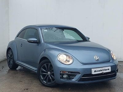 Used VW Beetle Design 105 HP (77 kW) 2017 Blue Hatchback