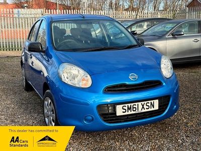 Used Nissan Micra Visia 2012 Blue Hatchback