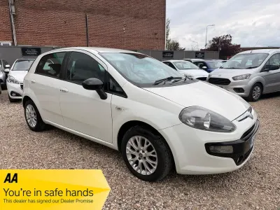 Used Fiat Punto Evo 69 HP (50 kW) 2011 White Hatchback