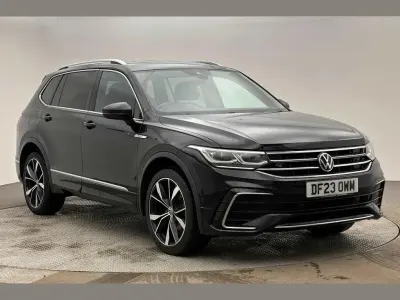 Used VW Tiguan Allspace R-line 150 HP (110 kW) 2023 Black SUV