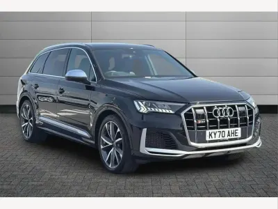 Usado Audi SQ7 Comfort 435 CV (319 kW) 2020 Negro SUV