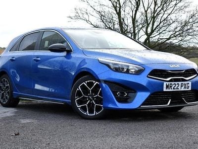 Blue Used 2022 Kia Ceed GT GT-Line Hatchback | £16,201 (Fair price)