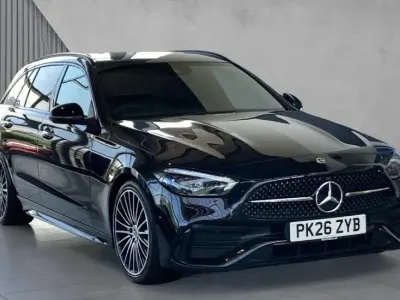 Used Mercedes C300 AMG Line Premium Plus 265 HP (194 kW) 2026 Obsidian black metallic