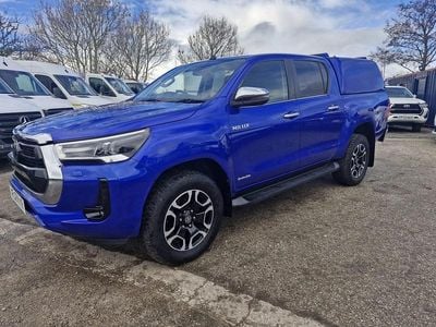 Used Toyota HiLux 150 HP (110 kW) 2021 Blue Pickup
