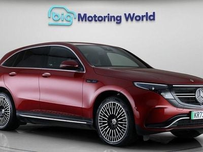 Used Mercedes EQC400 AMG line 300 kW (408 HP) 2023 Red SUV