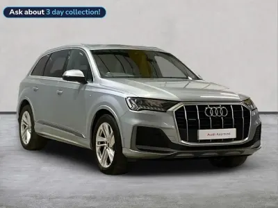 Used Audi Q7 S-Line 286 HP (210 kW) 2023 Silver SUV