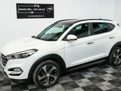 Used Hyundai Tucson SE 141 HP (103 kW) 2017 White SUV