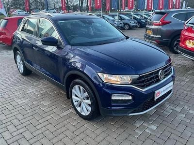 Used VW T-Roc SE 147 HP (108 kW) 2019 Blue SUV