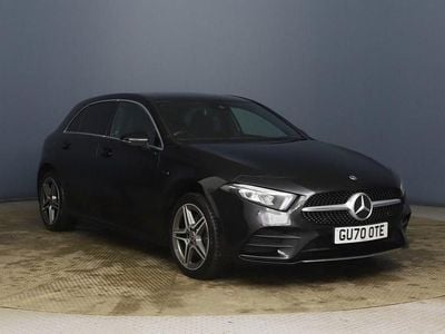 Used Mercedes A250 AMG line 2020 Black Hatchback