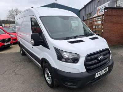 Used Ford Transit 130 HP (95 kW) 2023 White Van