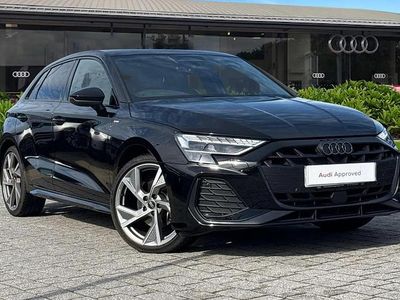 Used Audi A3 Black Edition 150 HP (110 kW) 2025 Black Hatchback