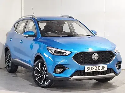 Used MG ZS Exclusive 106 HP (77 kW) 2022 Blue SUV