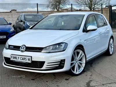 Used VW Golf VII GTD 2016 White Hatchback