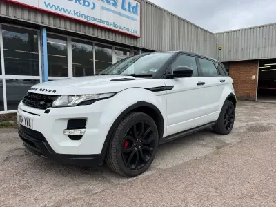 Begagnad Land Rover Range Rover evoque Dynamic 2014 Vit SUV