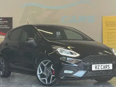 Begagnad Ford Fiesta ST 200 HK (147 kW) 2019 Svart Halvkombi