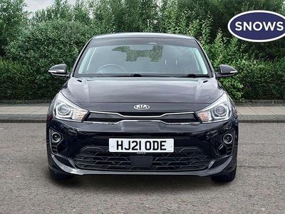 Used Kia Rio 120 HP (88 kW) 2021 Black Hatchback