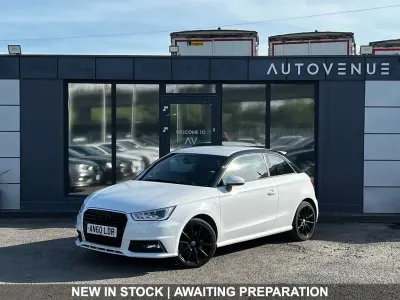 Begagnad Audi A1 S-Line 125 HK (91 kW) 2016 Vit Halvkombi