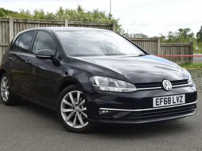 Used VW Golf VII GT 115 HP (84 kW) 2018 Black Hatchback