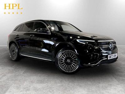 Used Mercedes EQC400 AMG line 300 kW (408 HP) 2023 Black SUV