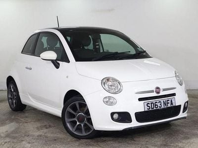 Used Fiat 500 S 69 HP (50 kW) 2013 White Hatchback