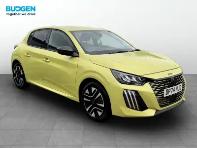 Gebraucht Peugeot 208 Allure 2024 Gelb Kleinwagen