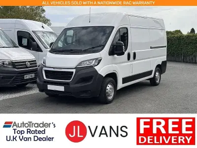 Used Peugeot Boxer Premium 140 HP (102 kW) 2023 White Van