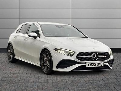 Used Mercedes A180 AMG Line Premium 150 HP (110 kW) 2023 White Hatchback