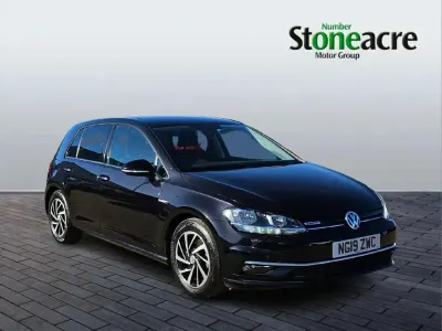 Used VW Golf VII Match 128 HP (94 kW) 2019 Black Hatchback