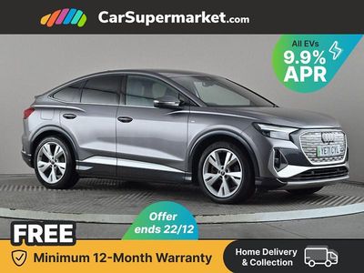 Grey Used 2021 Audi Q4 e-tron S-Line SUV | £20,197 (Fair price)