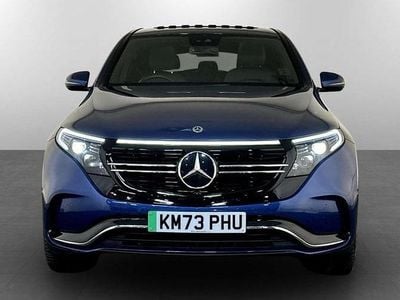Used Mercedes EQC400 AMG line 300 kW (408 HP) 2023 Blue SUV