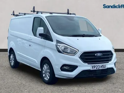 Used Ford Transit Custom Limited 131 HP (96 kW) 2023 Frozen white Van
