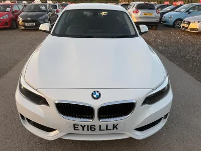 Used BMW 218 Impressive 2016 White Coupe