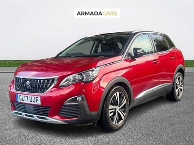 Red Used 2017 Peugeot 3008 Allure Hatchback | £11,995 (Expensive)