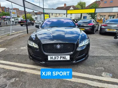 Used Jaguar XJ R-Sport 300 HP (220 kW) 2017 Black Sedan