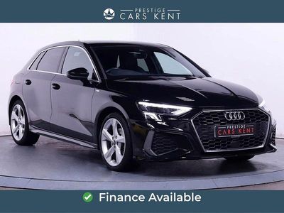 Black Used 2022 Audi A3 Sportback S-Line Hatchback | £20,800 (Fair price)