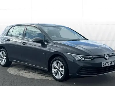 Used VW Golf VIII Life 130 HP (95 kW) 2020 Grey Hatchback