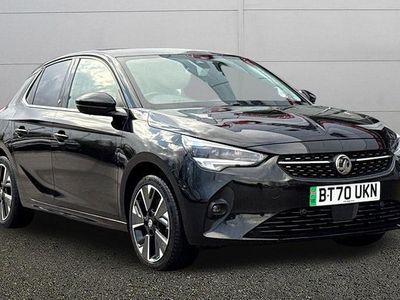 Used Vauxhall Corsa-e Elite 100 kW (136 HP) 2020 Black Hatchback