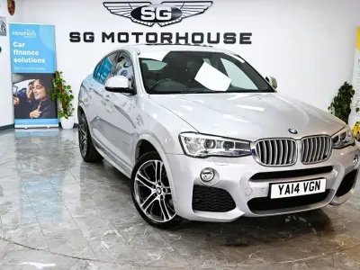 Used BMW X4 M Sport 258 HP (189 kW) 2014 Silver SUV