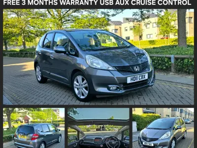 Begagnad Honda Jazz 99 HK (72 kW) 2011 Silver Halvkombi