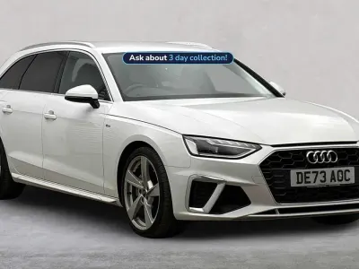 Used Audi A4 S-Line 204 HP (150 kW) 2024 White Estate