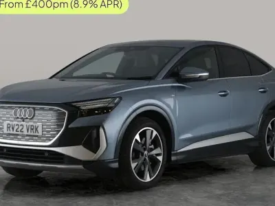 Used Audi Q4 Sportback e-tron S-Line 219 kW (299 HP) 2022 Blue SUV