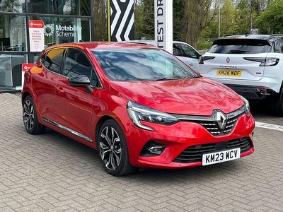 Usado Renault Clio V Techno 90 HP (66 kW) 2023 Vermelho Citadino