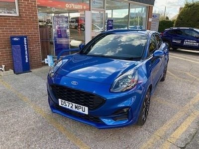 Used Ford Puma ST-Line X 125 HP (91 kW) 2023 Blue SUV