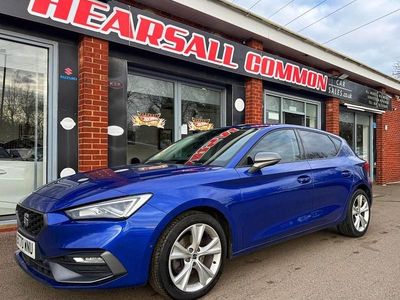 Used Seat Leon FR 130 HP (95 kW) 2020 Blue Hatchback