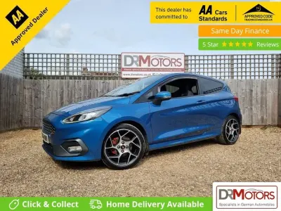 Używany Ford Fiesta ST 200 KM (147 kW) 2018 Niebieski Hatchback