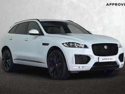 Usado Jaguar F-Pace Chequered Flag 180 HP (132 kW) 2020 Branco SUV